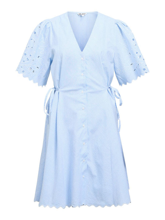 Object-OBJBERRA S/S SHORT DRESS