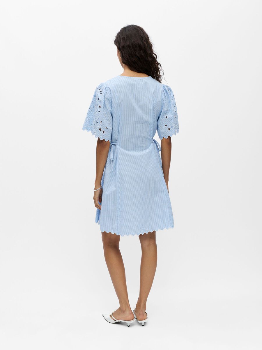 Object-OBJBERRA S/S SHORT DRESS