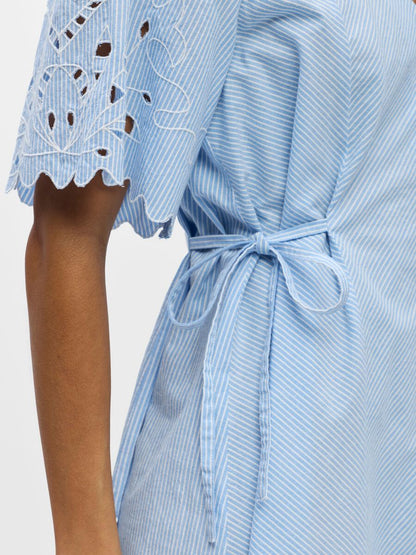 Object-OBJBERRA S/S SHORT DRESS