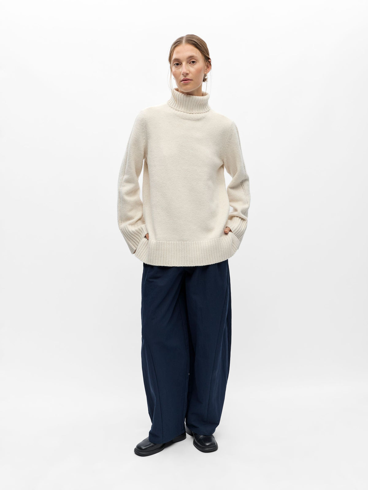 Object-OBJMALI L/O ROLLNECK PULLOVER