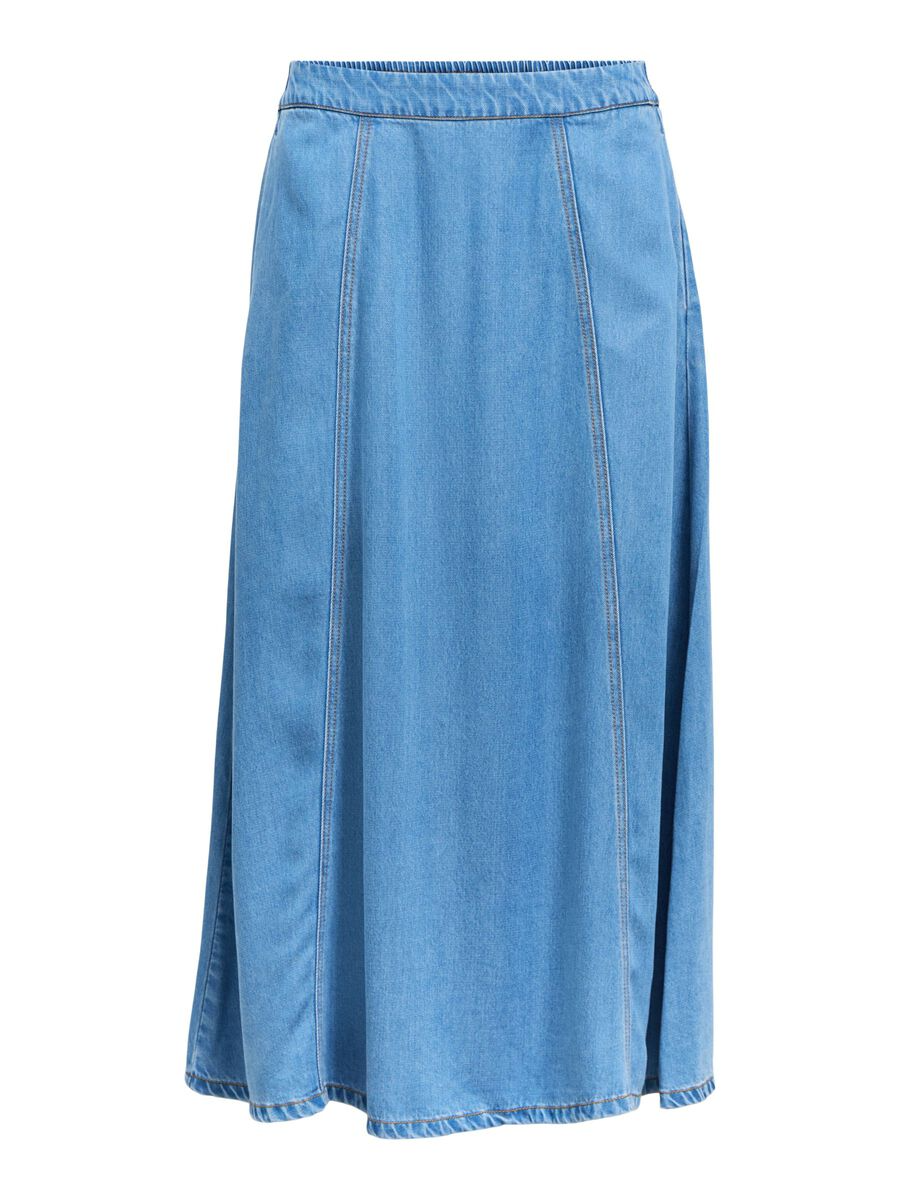 Object-OBJFRAME MW DENIM SKIRT NOOS