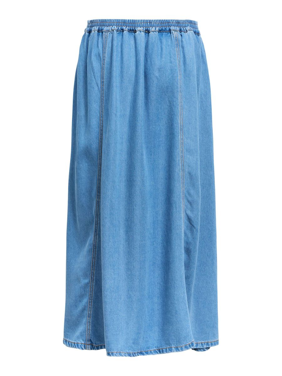 Object-OBJFRAME MW DENIM SKIRT NOOS