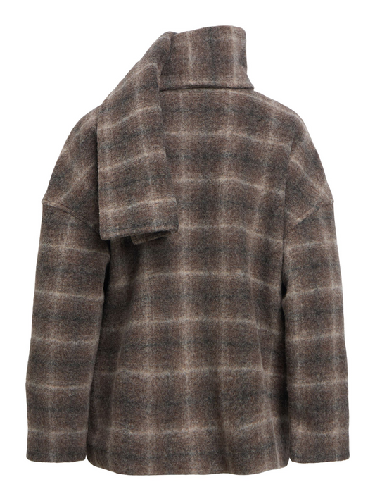 Object-OBJMAISE L/S LO SCARF JACKET