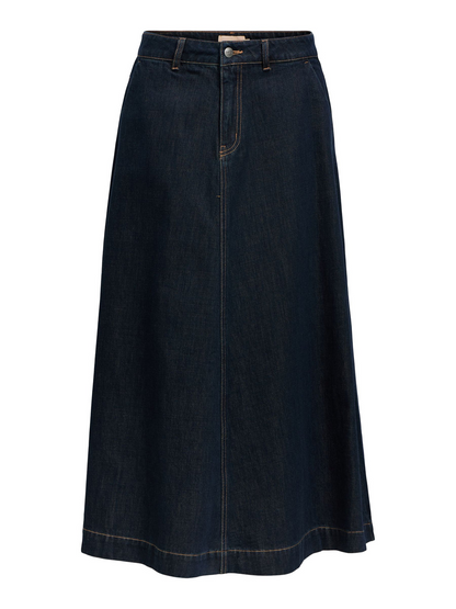 Object-OBJISIRA MW WIDE LONG DENIM SK