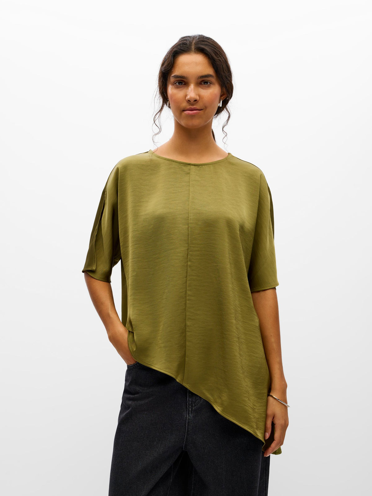 Object-OBJCHILLI S/S ASYMMETRIC SLIT