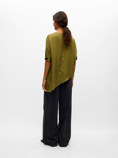 Object-OBJCHILLI S/S ASYMMETRIC SLIT