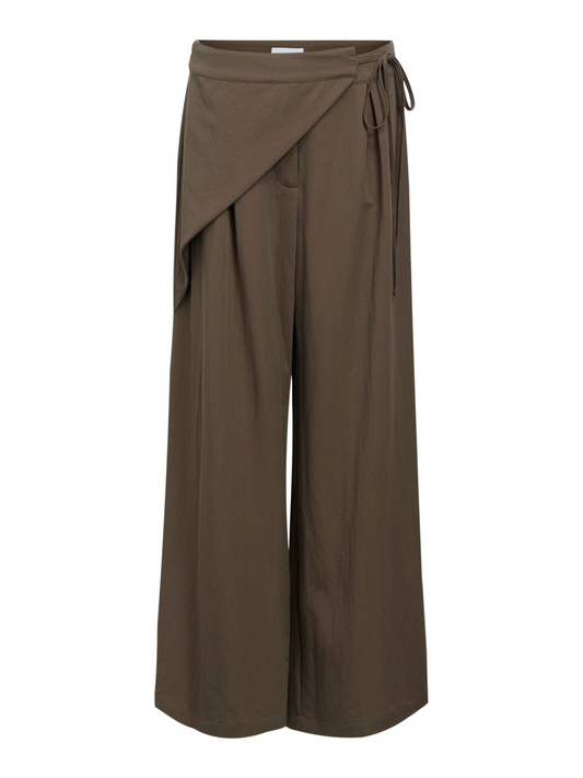 Object-OBJSAGA MW WRAP PANTS