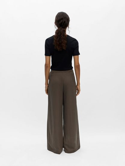 Object-OBJSAGA MW WRAP PANTS