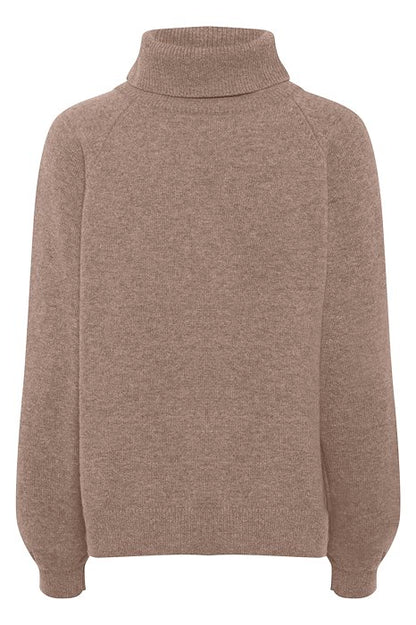 MANZIGZ WOOL ROLLNECK