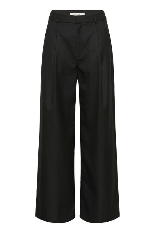 GESTUZ-GZPAULA MW WIDE PANTS NOOS