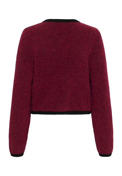 GZALPHA LS CONTRAST CARDIGAN