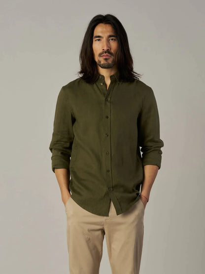 THEO LINEN SHIRT 500970