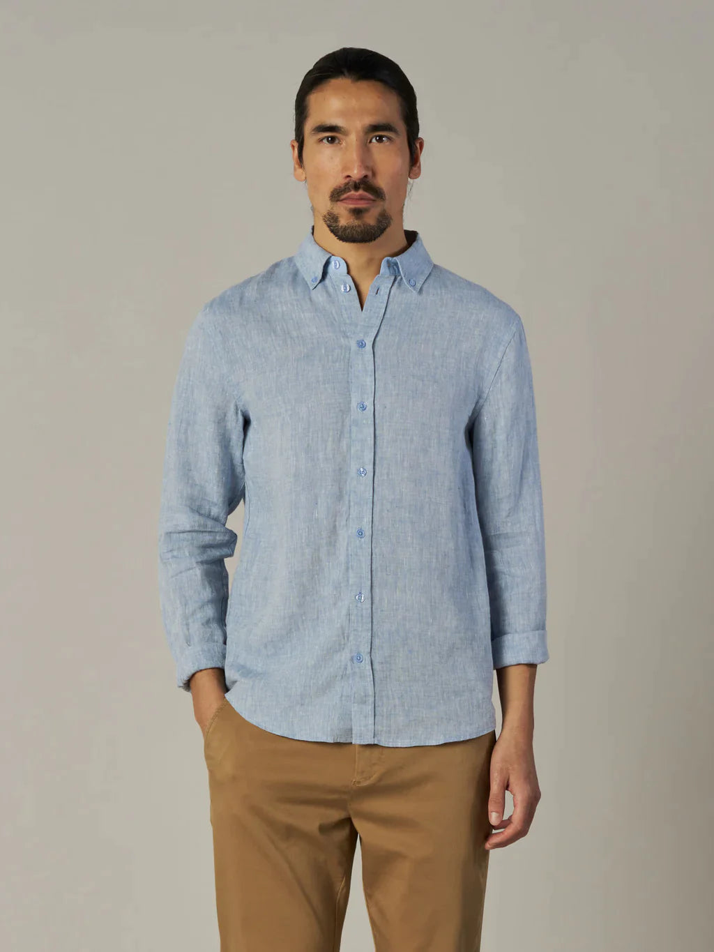 THEO LINEN SHIRT 500970