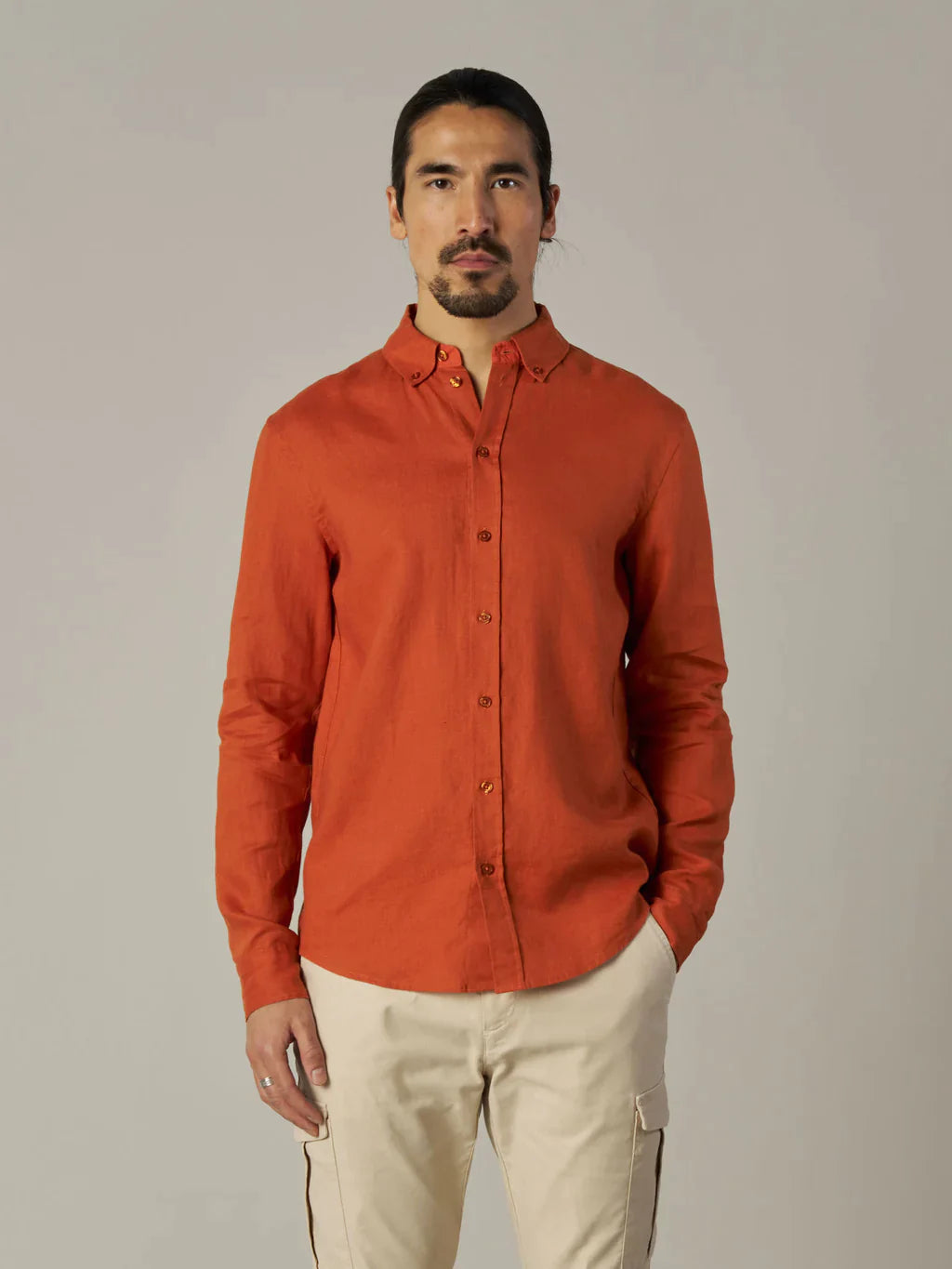 THEO LINEN SHIRT 500970