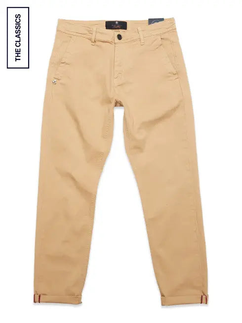 MENZO DOBBY CHINO KHAKI