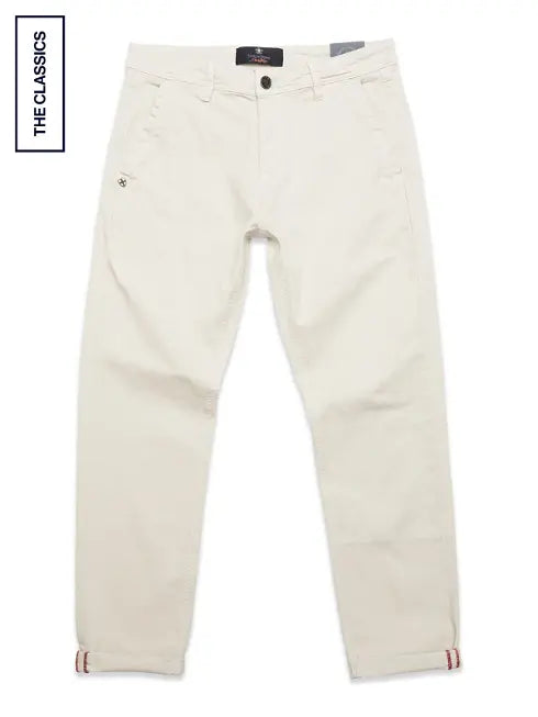 MENZO DOBBY CHINO STONE