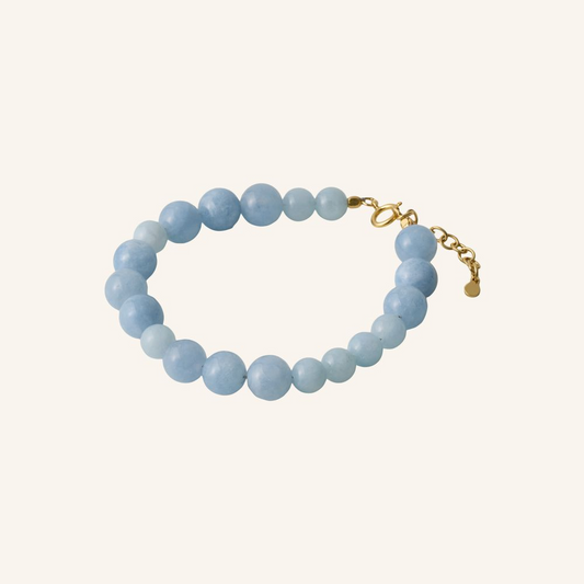 PERNILLE CORYDON-BLUE SKY BRACELET GULD
