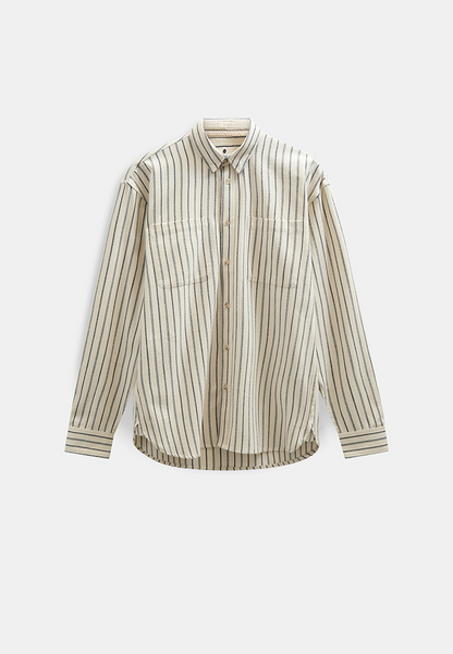 ANERKJENDT-AKLASSE STRIPE L/S SHIRT 9503