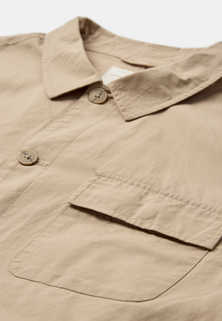 ANERKJENDT-AKODIN COTTON POPLIN OVERSHIRT