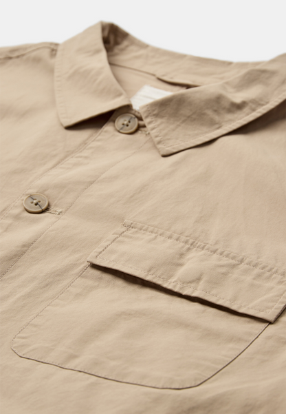 ANERKJENDT-AKODIN COTTON POPLIN OVERSHIRT