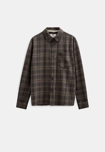ANERKJENDT-OTTO CHECK3 LS SHIRT 902587