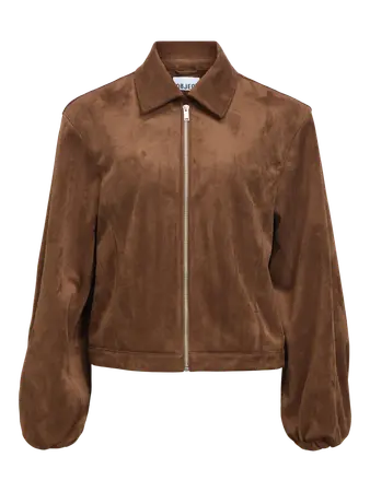 Object-OBJDENNA L/S SHORT JACKET