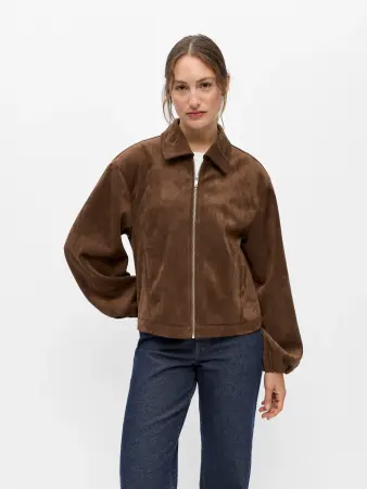 Object-OBJDENNA L/S SHORT JACKET