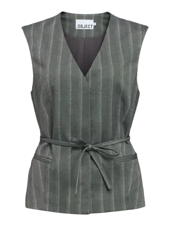 Object-OBJLISA RE TIE WAISTCOAT