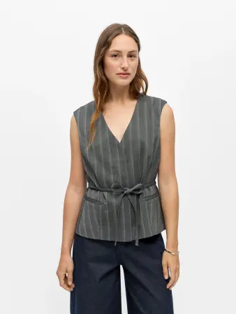 Object-OBJLISA RE TIE WAISTCOAT