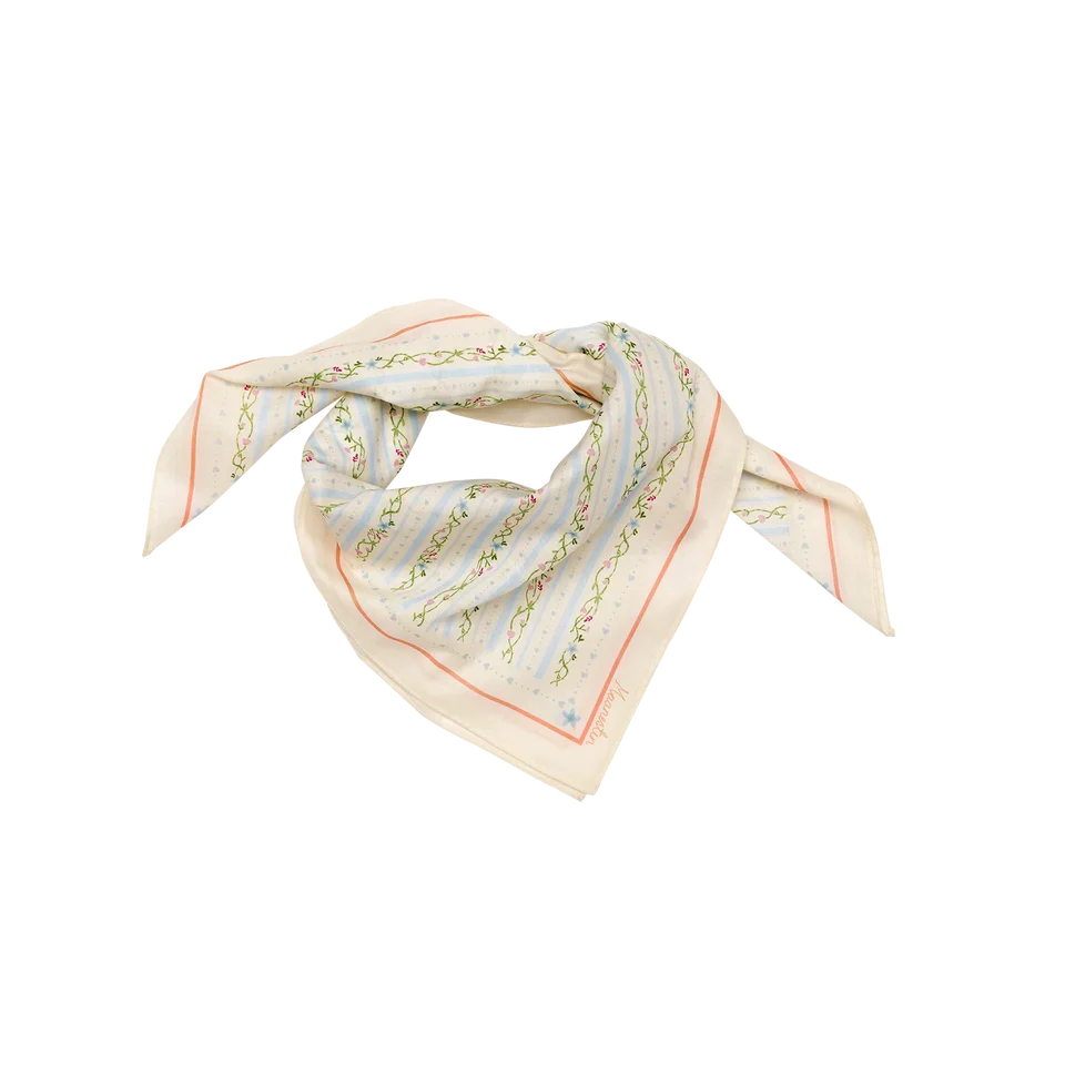 Maanesten-ALINA SCARF SUMMER STRIPES BLU