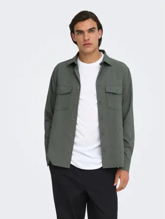 Only and sons-ONSVENUS OVERSHIRT NOOS