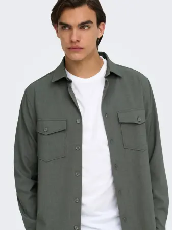 Only and sons-ONSVENUS OVERSHIRT NOOS