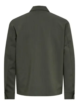 Only and sons-ONSWILL 0292 ZIP OVERSHIRT