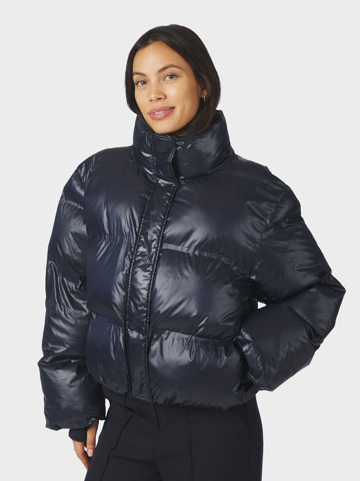 Neo_Noir-RHEA SHINY PUFFER JACKET