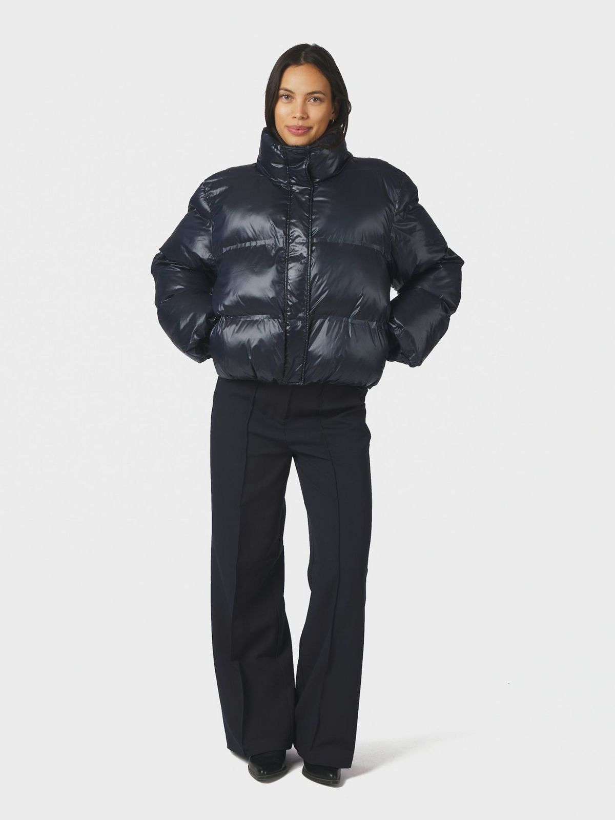 Neo_Noir-RHEA SHINY PUFFER JACKET