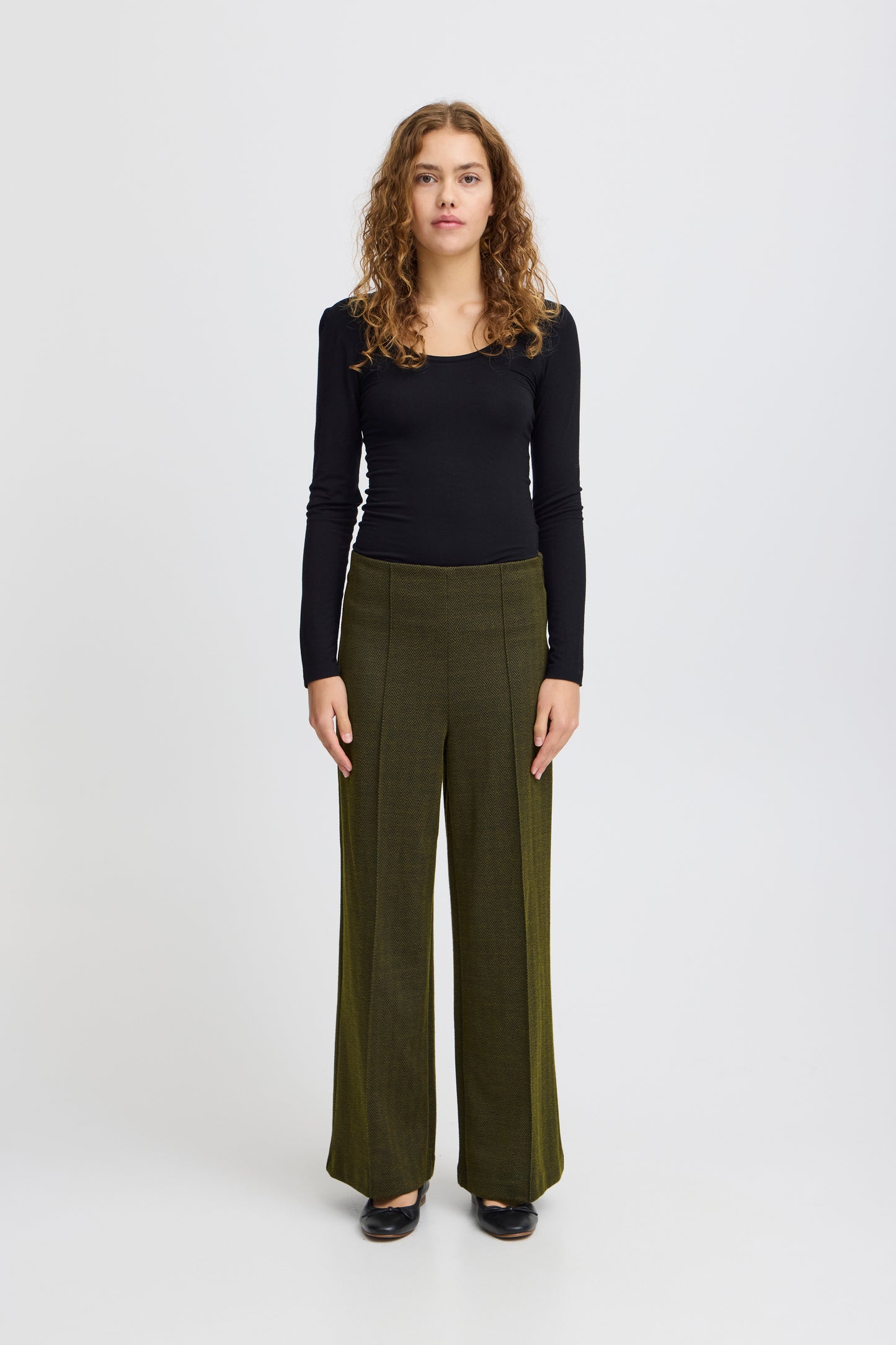 IHKATE JACQUARD PANTS