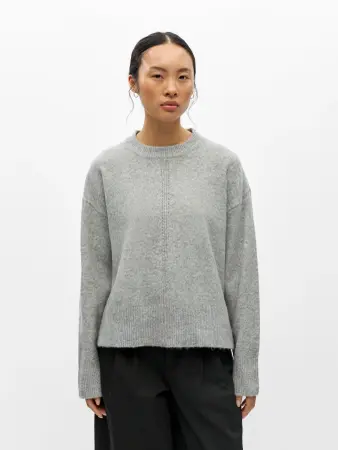 Object-OBJJUNO L/S LO O-NECK