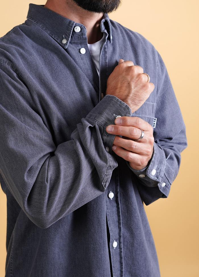 ELSK-CHAMBRAY MEN´S BD SHIRT 22018