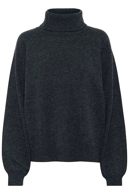 MANZIGZ WOOL ROLLNECK