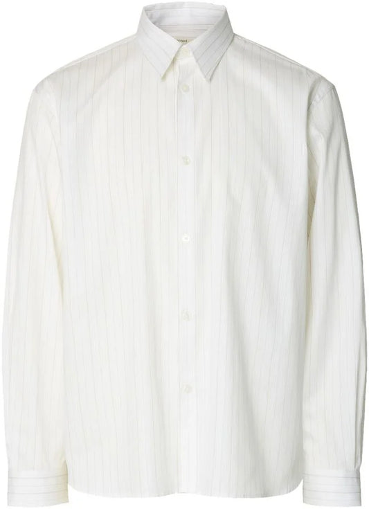 SELECTED-SLHRLXGEORGE DOBBY LS SHIRT