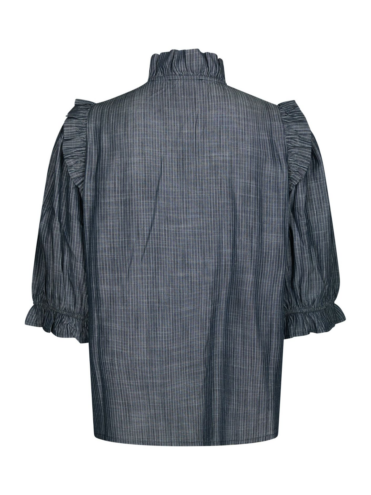Neo_Noir-CHACHA CHAMBRAY STRIPE BLOUSE