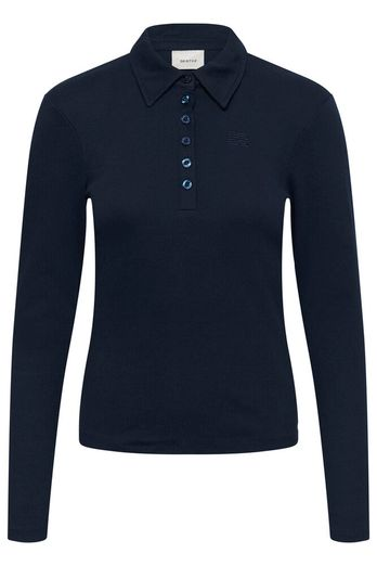 GESTUZ-GZDREW LS POLO TOP