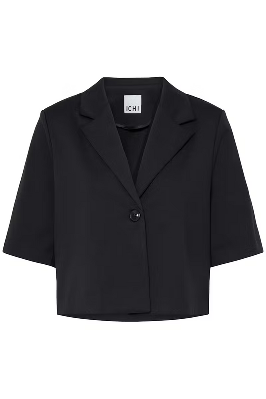 Ichi-IHKATE SUS CROPPED BLAZER
