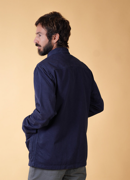 ELSK-HERRINGBONE OVERSHIRT 22022