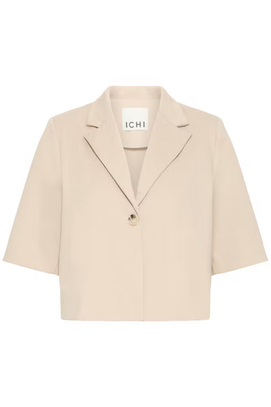 Ichi-IHKATE SUS CROPPED BLAZER