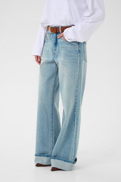 GESTUZ-GZSARA HW WIDE JEANS NOOS