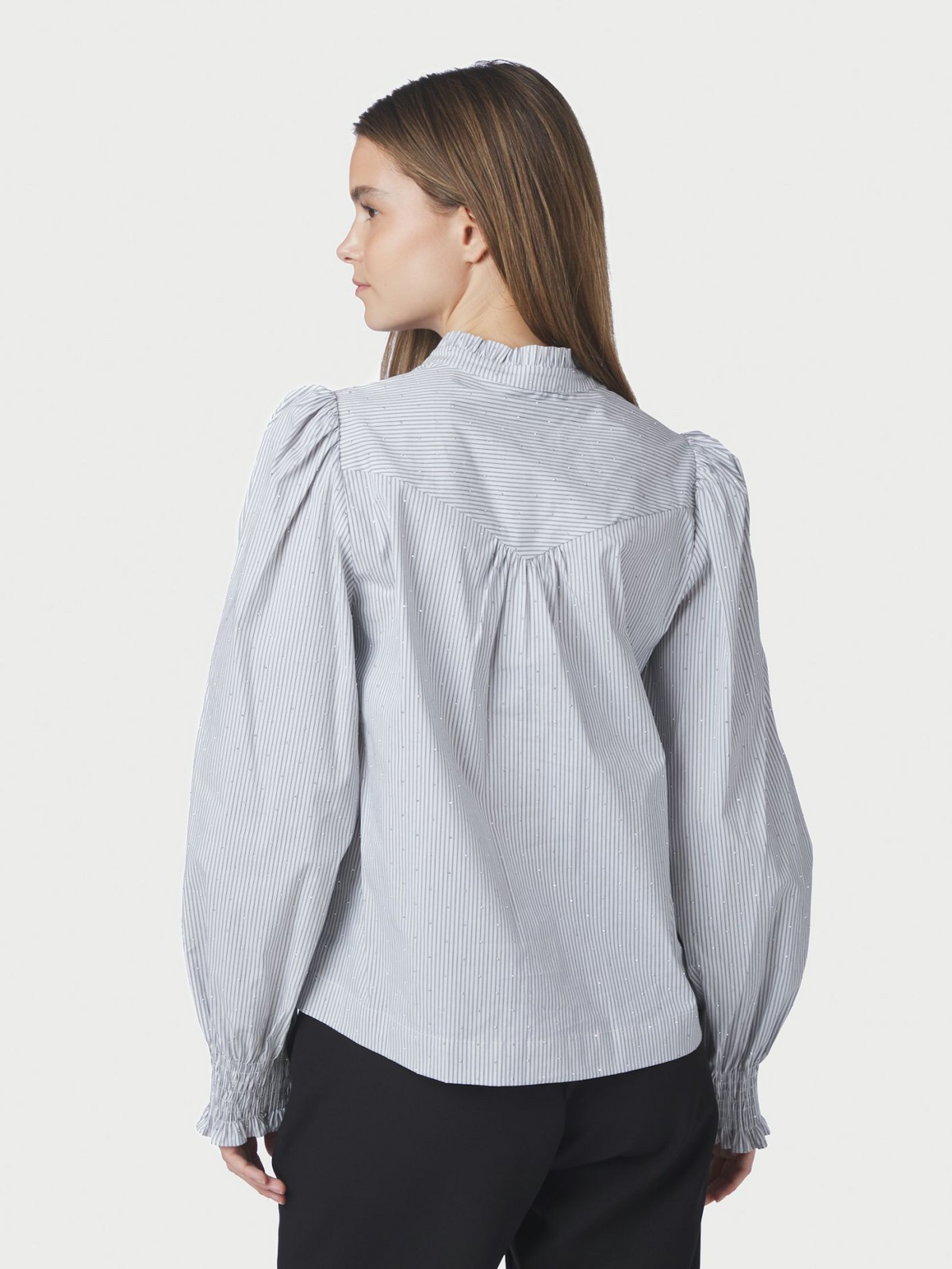 Neo_Noir-ASTRIDA STRIPE STONE BLOUSE