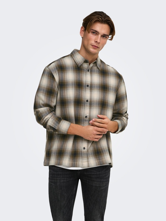 Only and sons-ONSKOSTA LS CHECK SHIRT