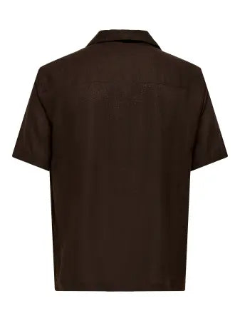Only and sons-ONSLAURENCE RLX RESOR SS LINEN