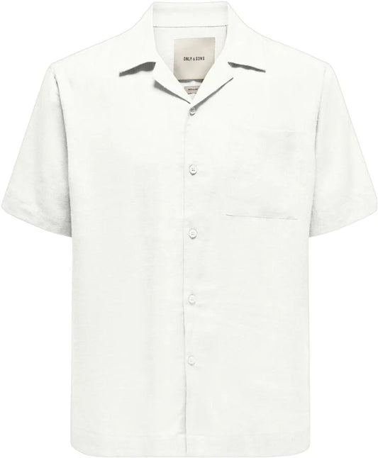 Only and sons-ONSLAURENCE RLX RESOR SS LINEN